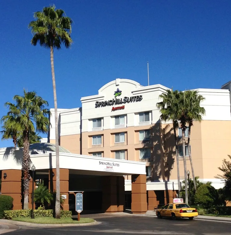 exterior view of springhill suites