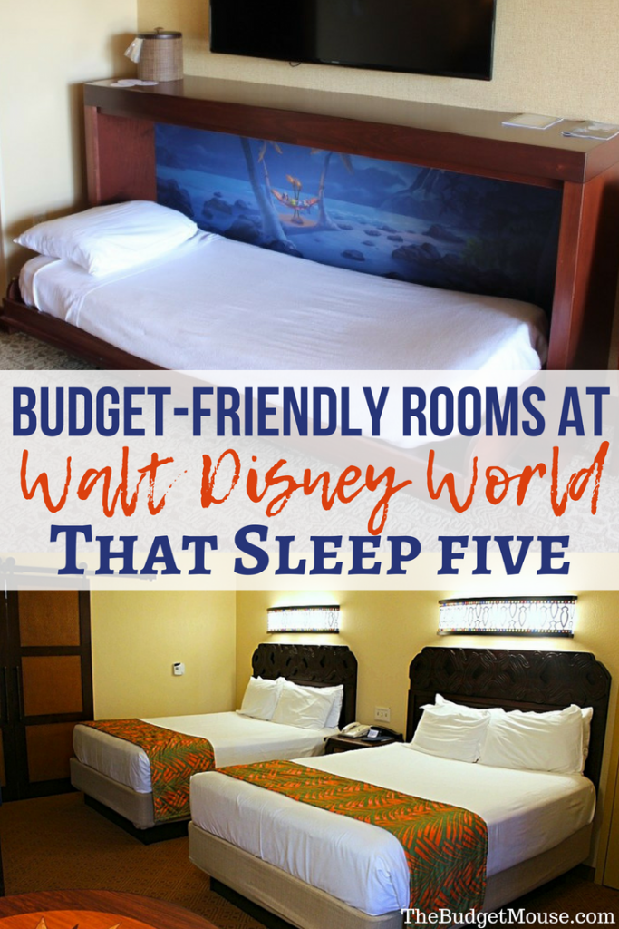 Disney World Rooms That Sleep Five Best BudgetFriendly Options The