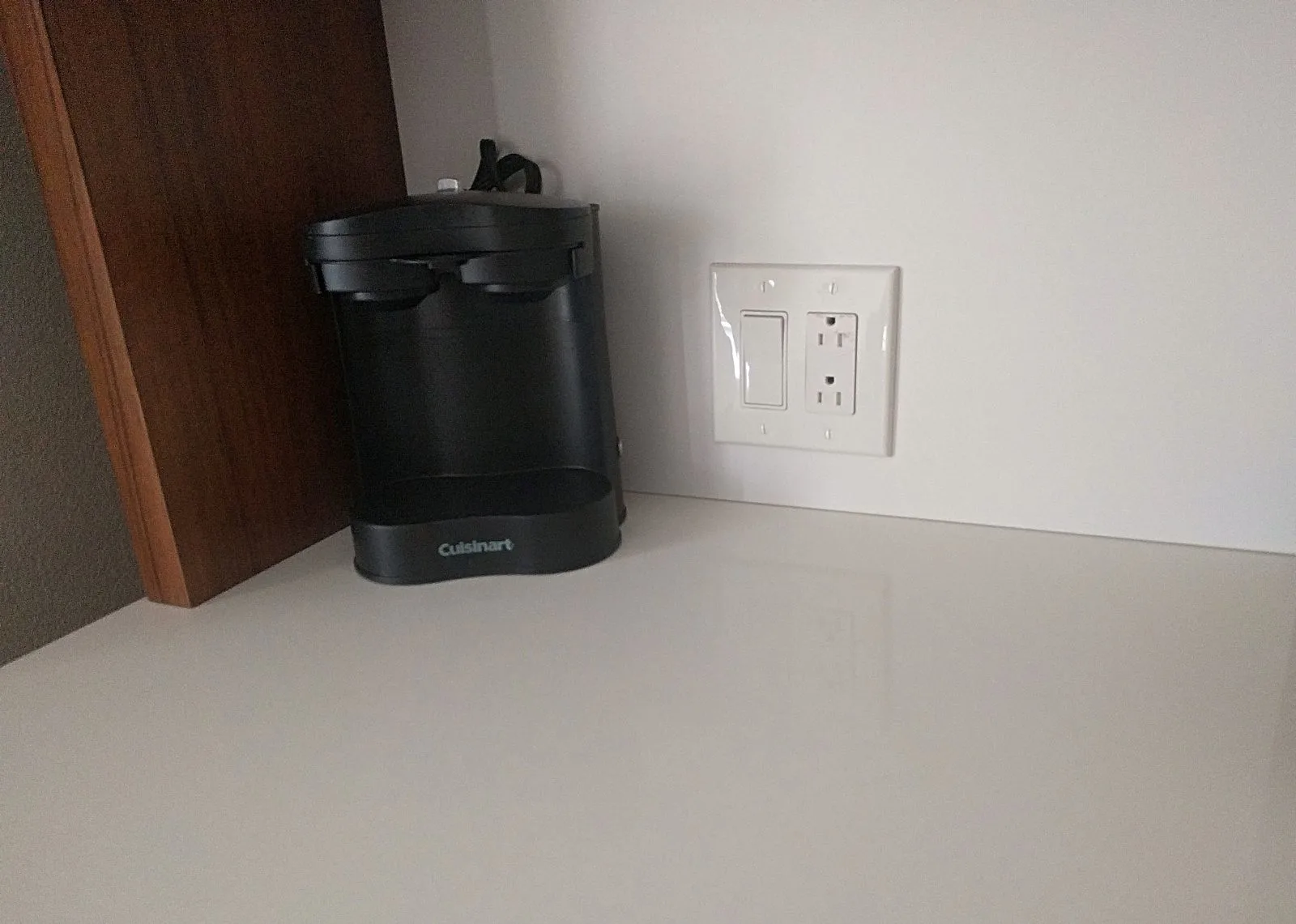 coffee maker provided in the room