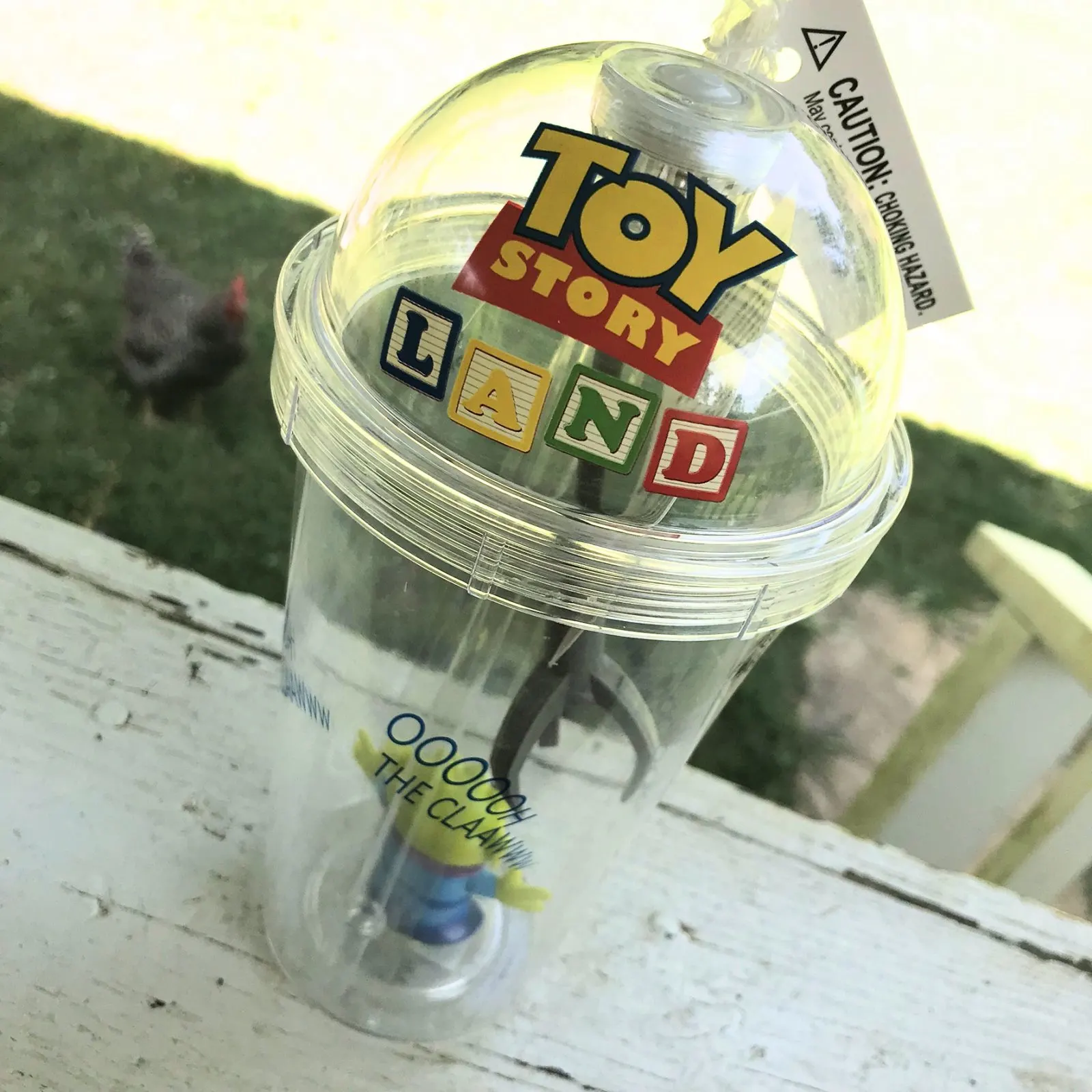 toy story alien claw cup 