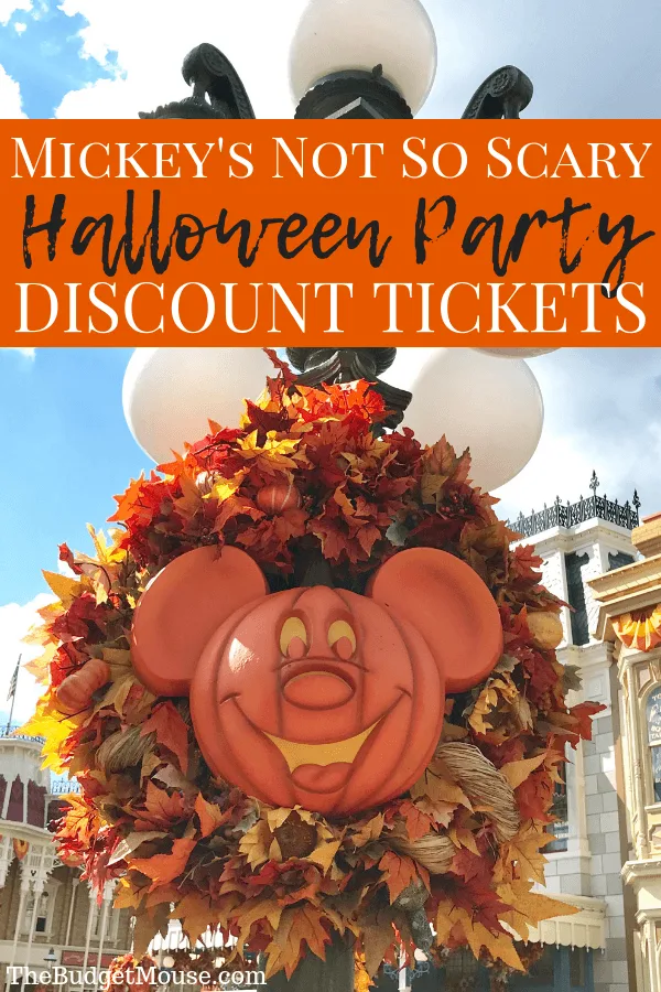 All about Mickey's Not So Scary Halloween Party at Walt Disney World! How to get discount tickets, highlights from the party, and tips and tricks for having the best possible experience at the Magic Kingdom Halloween party. How to do Disney World on a budget and planning advice. #disneyworld #halloween