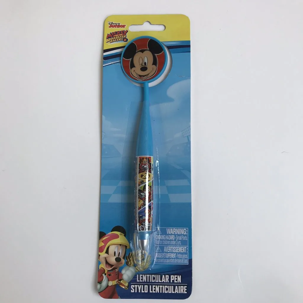mickey roadster racers autograph pen