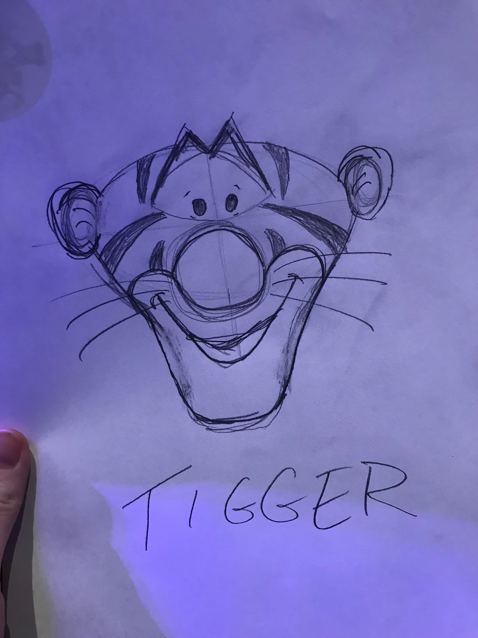 tigger drawing