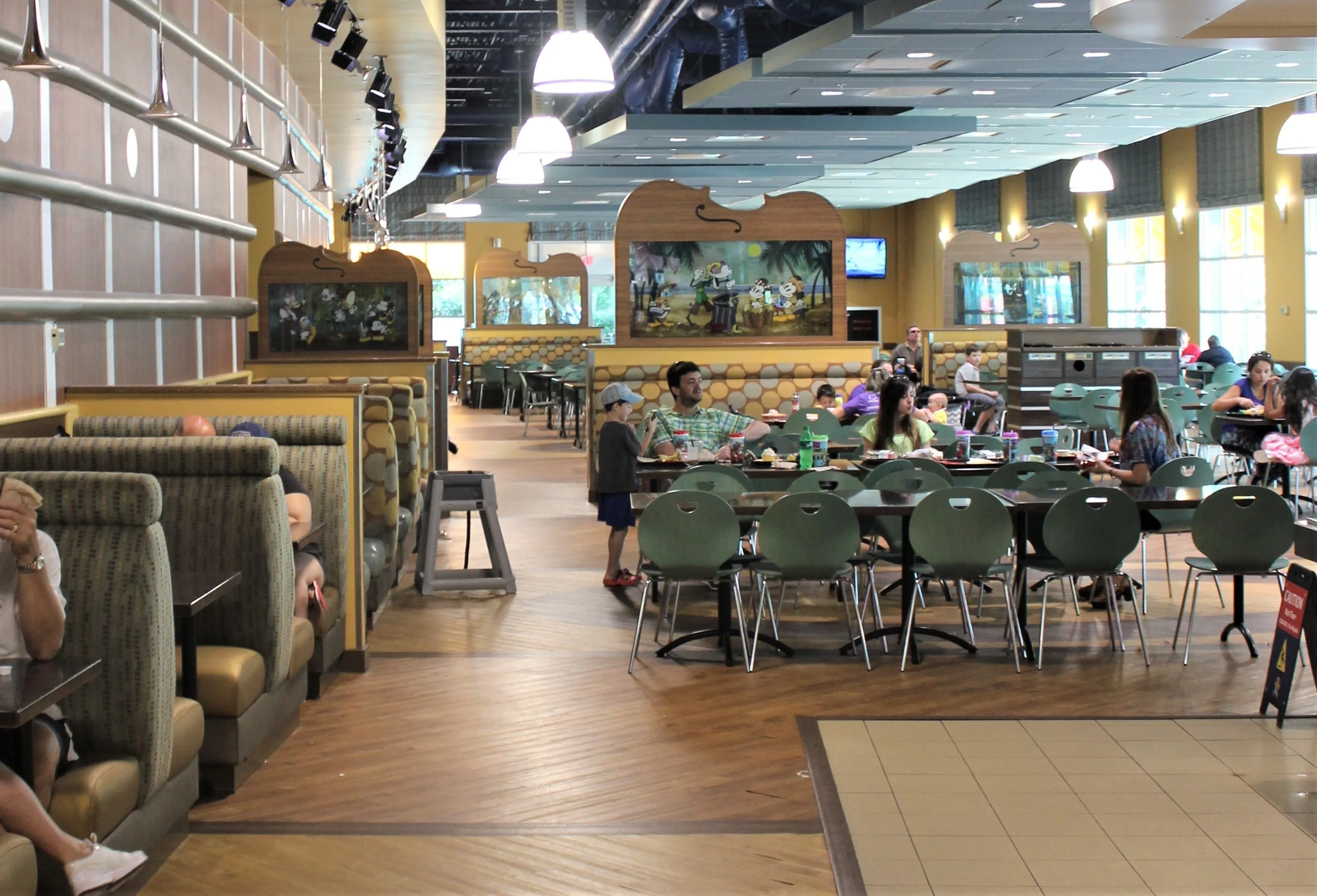 restaurant dining area