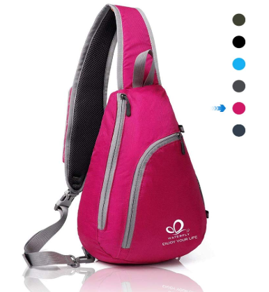 pink sling bag