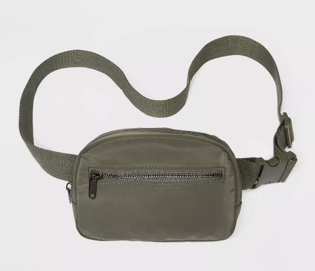 green fanny pack