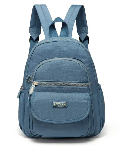 blue back pack