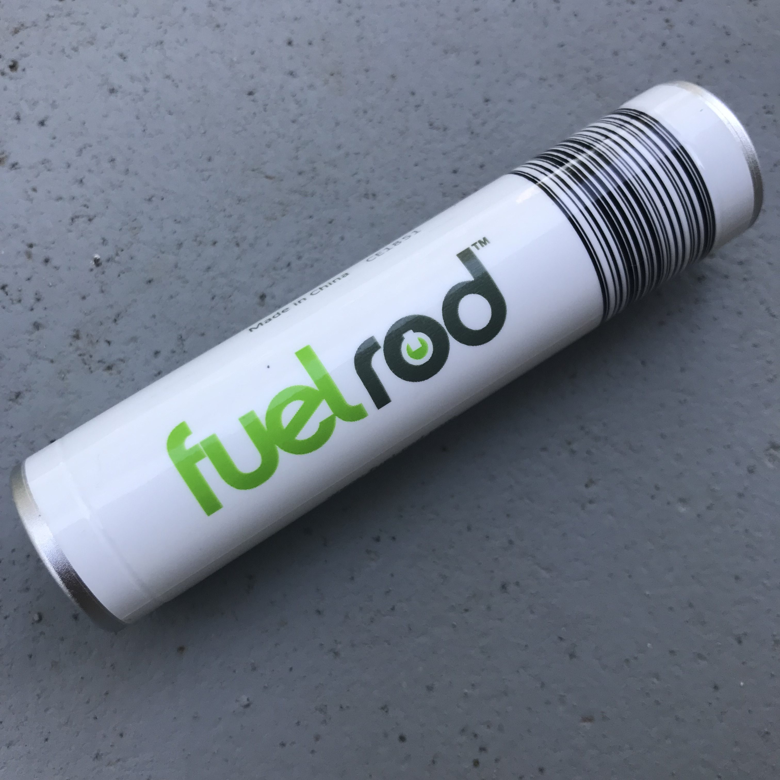 a FuelRod portable battery charger