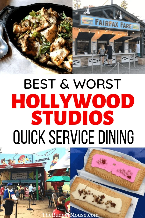 best and worst hollywood studios quick service dining pinterst image