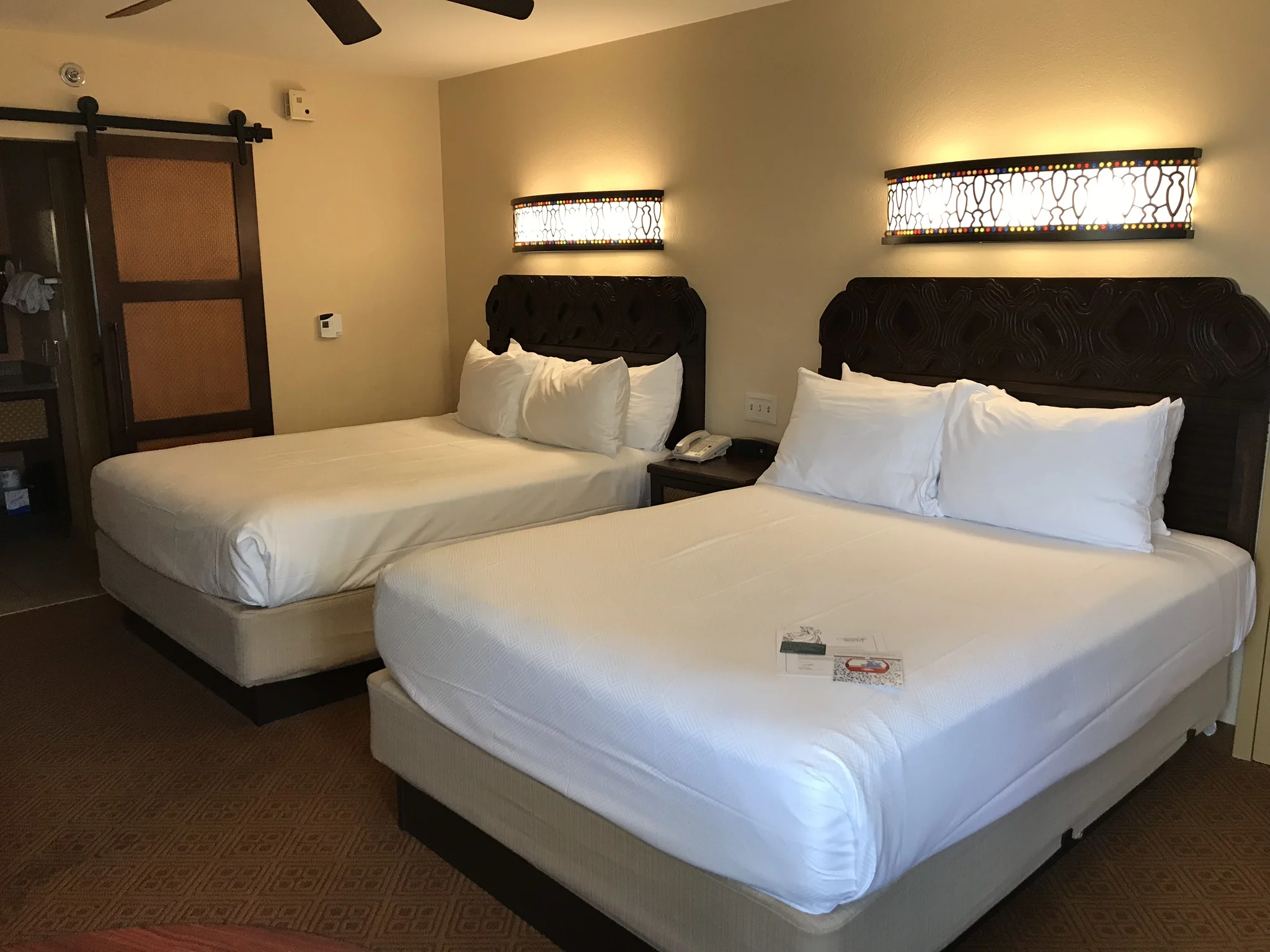 room at Caribbean beach resort