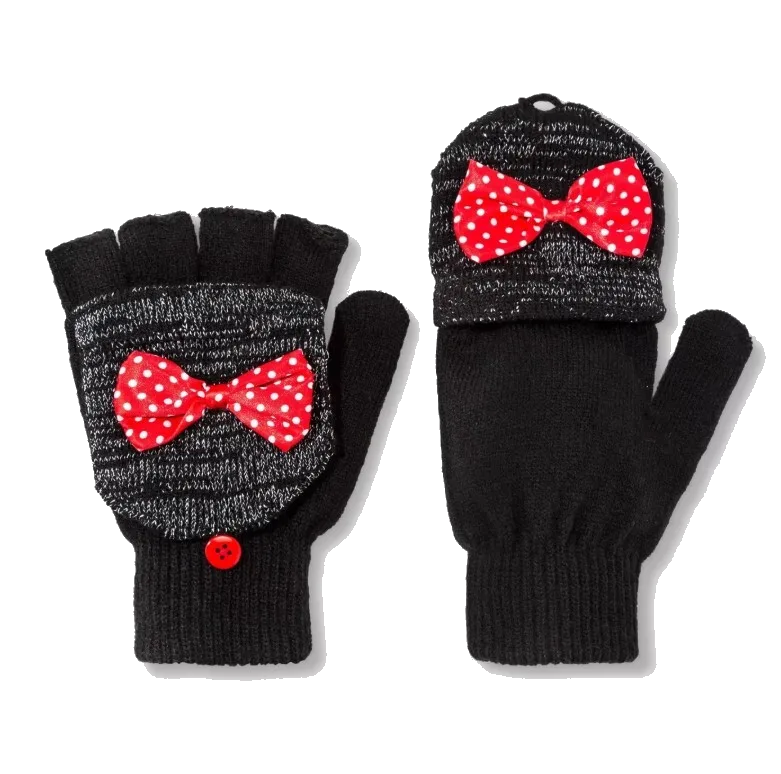 minnie mouse convertible gloves