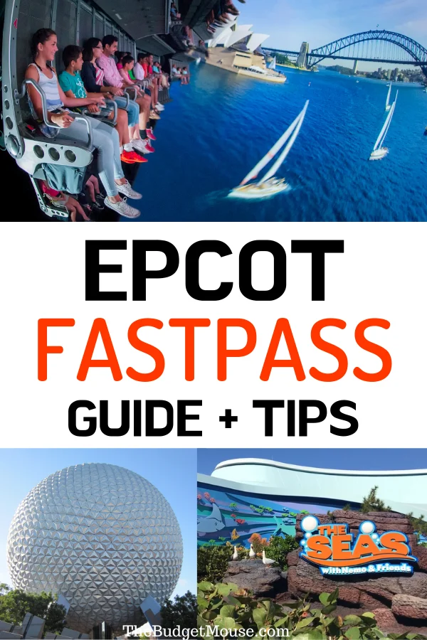 Epcot FastPass Guide & Tips pin image