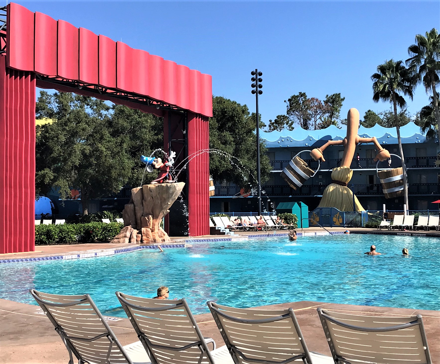 pool at Disney's All-Star Movies resort