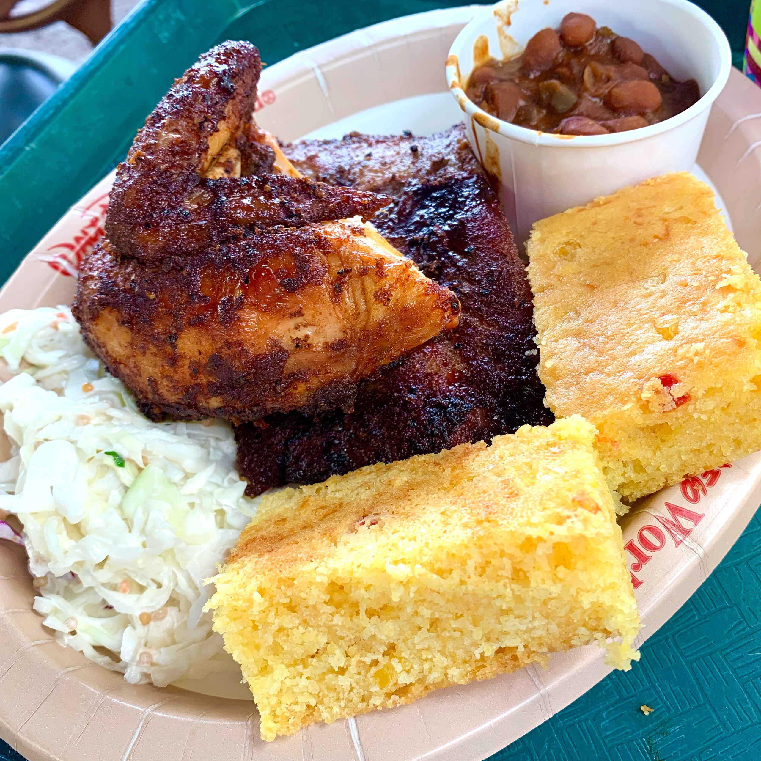 flame tree barbecue platter