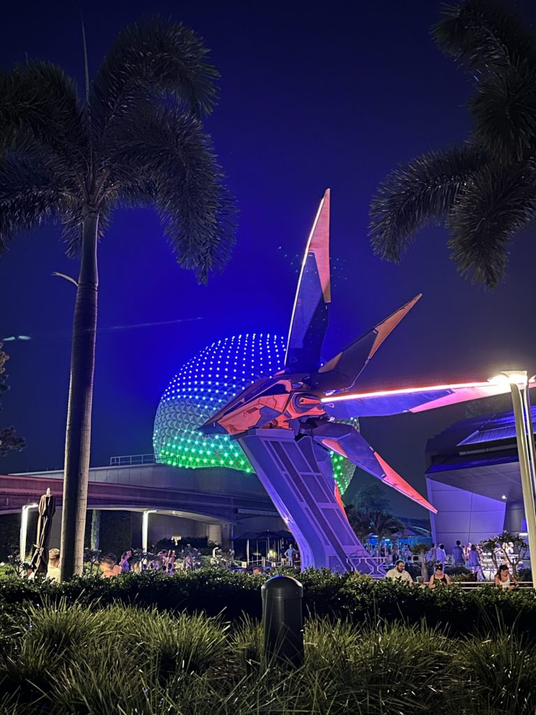 epcot at night