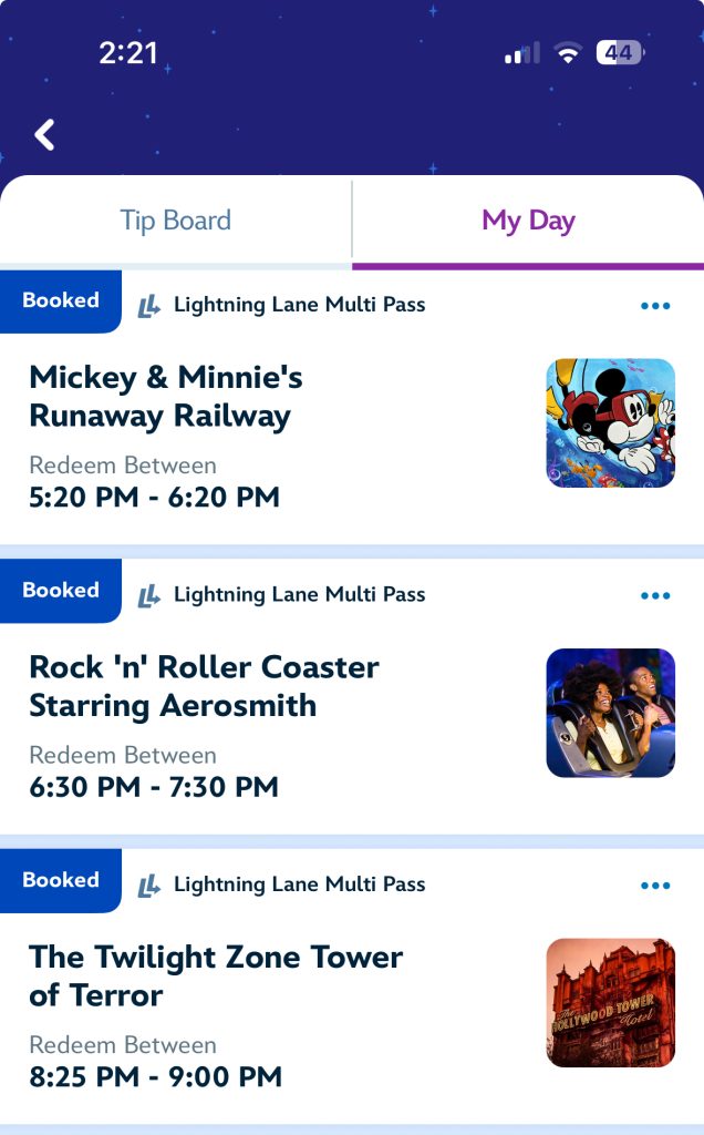 MDE rides booked