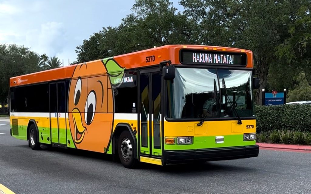 disney world bus