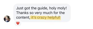 crazy helpful