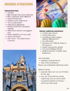 lightning lane attractions